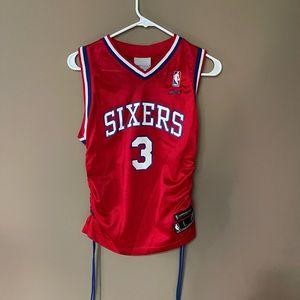 Authentic throwback Allen Iverson Girls jersey dress/shirt